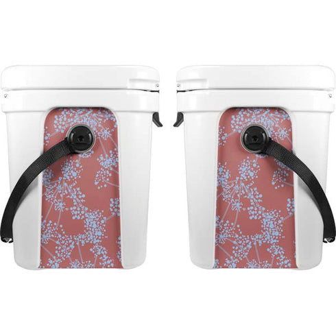 Airy Blue Floral YETI Roadie 24 Hard Cooler Skin