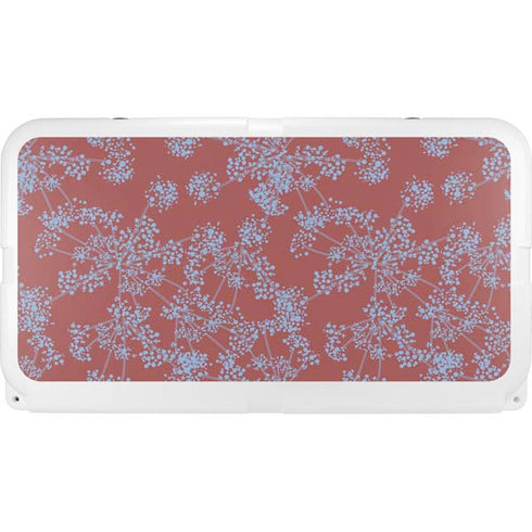 Airy Blue Floral YETI Tundra 75 Hard Cooler Skin