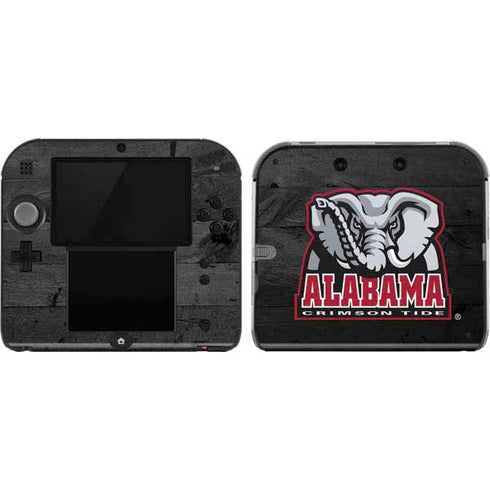 University of Alabama Basketball Wood Nintendo 2DS Skin
