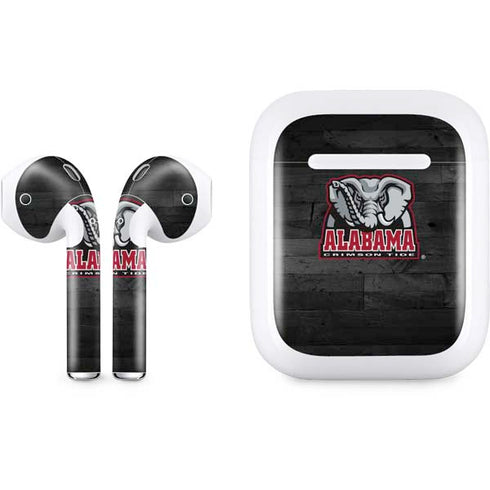 University of Alabama Basketball Wood Apple AirPods Skin
