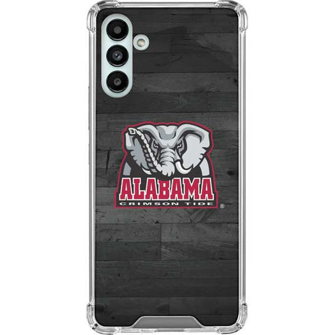 University of Alabama Basketball Wood Galaxy A13 5G Clear Case