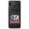 University of Alabama Basketball Wood Galaxy A20 Clear Case