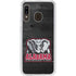 University of Alabama Basketball Wood Galaxy A20 Clear Case