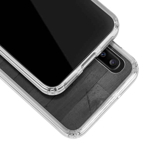 University of Alabama Basketball Wood Galaxy A20 Clear Case