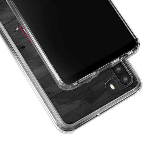 University of Alabama Basketball Wood Galaxy A21 Clear Case