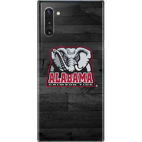 University of Alabama Basketball Wood Galaxy Note 10 Skin