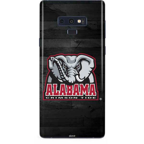 University of Alabama Basketball Wood Galaxy Note 9 Skin