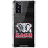 University of Alabama Basketball Wood Galaxy Note20 5G Clear Case