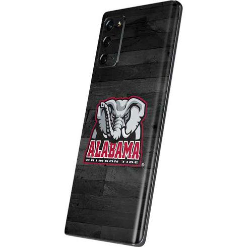 University of Alabama Basketball Wood Galaxy Note20 5G Skin