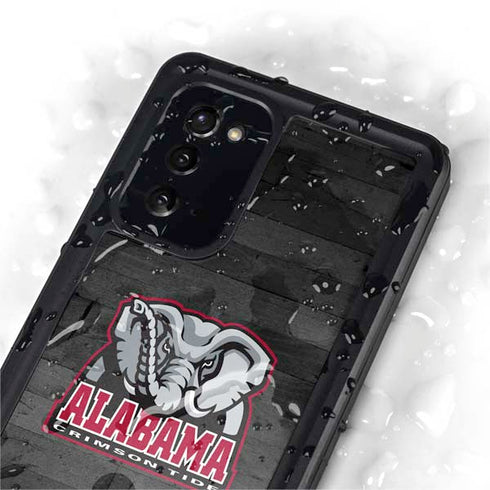 University of Alabama Basketball Wood Galaxy Note20 5G Waterproof Case
