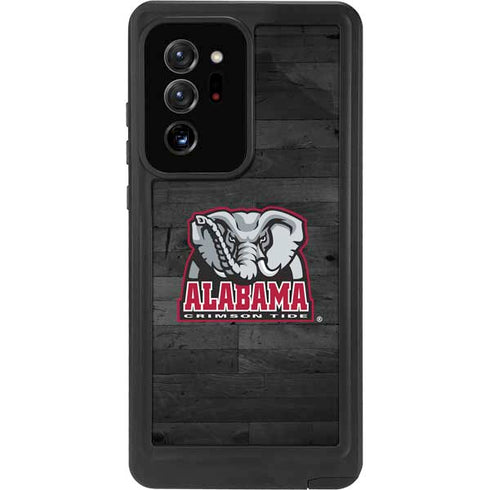 University of Alabama Basketball Wood Galaxy Note20 Ultra 5G Waterproof Case