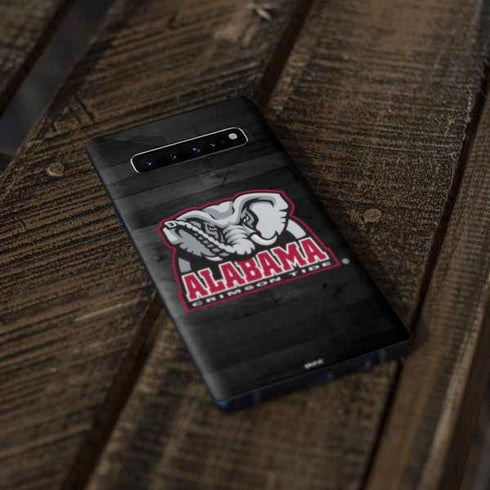 University of Alabama Basketball Wood Galaxy S10 Plus Skin