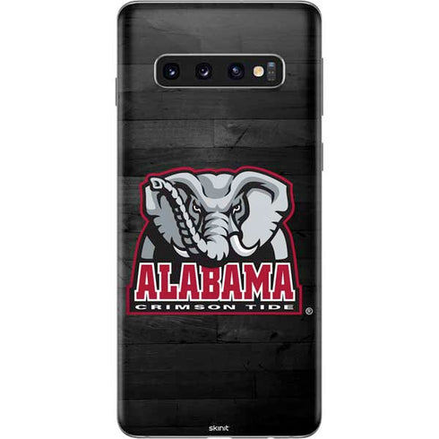 University of Alabama Basketball Wood Galaxy S10 Skin