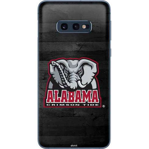 University of Alabama Basketball Wood Galaxy S10e Skin