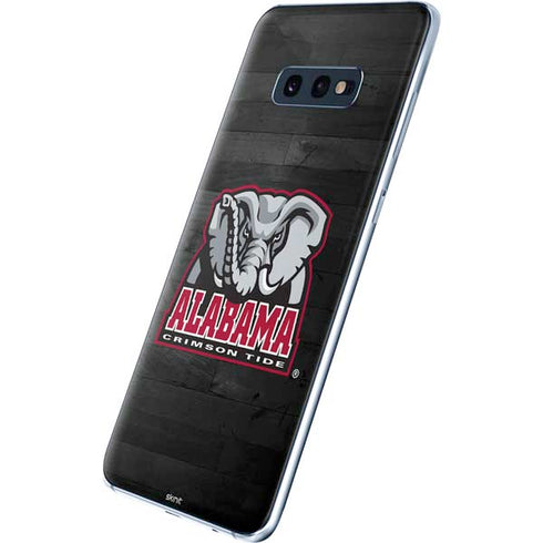 University of Alabama Basketball Wood Galaxy S10e Skin
