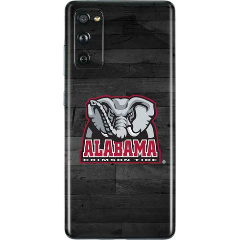University of Alabama Basketball Wood Galaxy S20 Fan Edition Skin