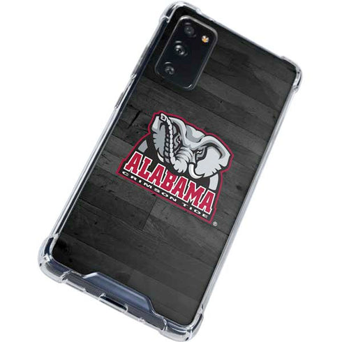 University of Alabama Basketball Wood Galaxy S20 FE Clear Case