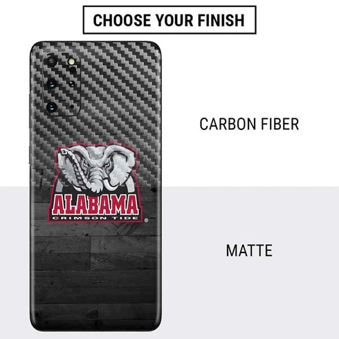 University of Alabama Basketball Wood Galaxy S20 Plus Skin