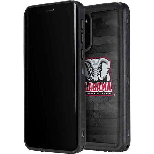 University of Alabama Basketball Wood Galaxy S20 Plus Waterproof Case