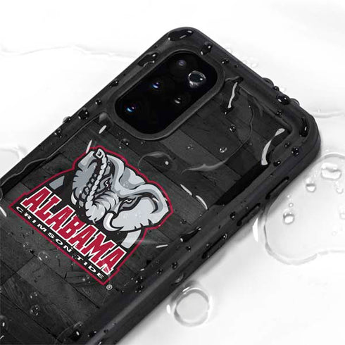 University of Alabama Basketball Wood Galaxy S20 Plus Waterproof Case