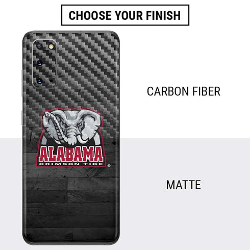 University of Alabama Basketball Wood Galaxy S20 Skin
