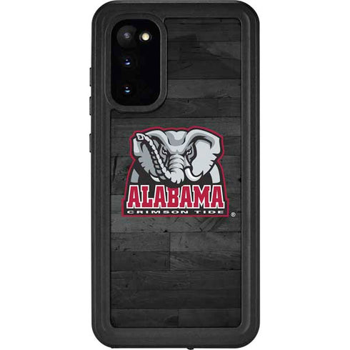 University of Alabama Basketball Wood Galaxy S20 Waterproof Case