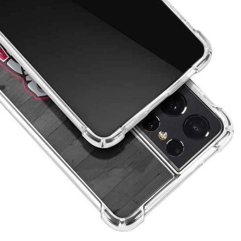University of Alabama Basketball Wood Galaxy S21 Ultra 5G Clear Case