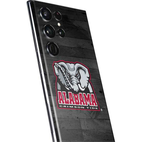 University of Alabama Basketball Wood Galaxy S22 Ultra Skin