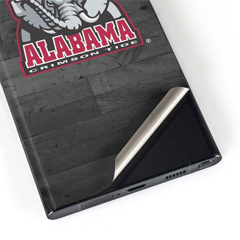 University of Alabama Basketball Wood Galaxy S22 Ultra Skin