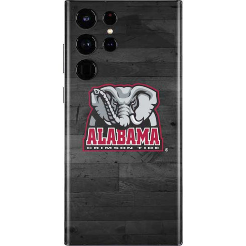 University of Alabama Basketball Wood Galaxy S22 Ultra Skin