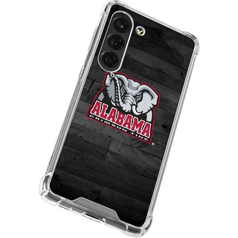 University of Alabama Basketball Wood Galaxy S23 Clear Case