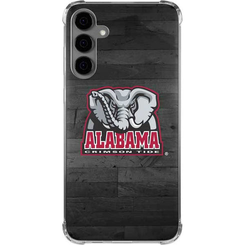 University of Alabama Basketball Wood Galaxy S24 Plus Clear Case