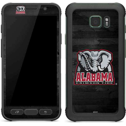 University of Alabama Basketball Wood Galaxy S7 Active Skin