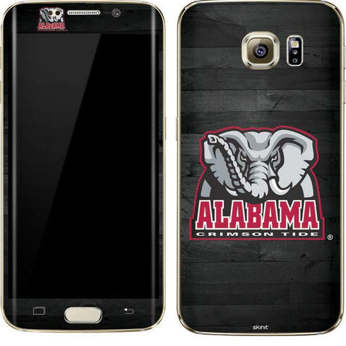 University of Alabama Basketball Wood Galaxy S7 Edge Skin