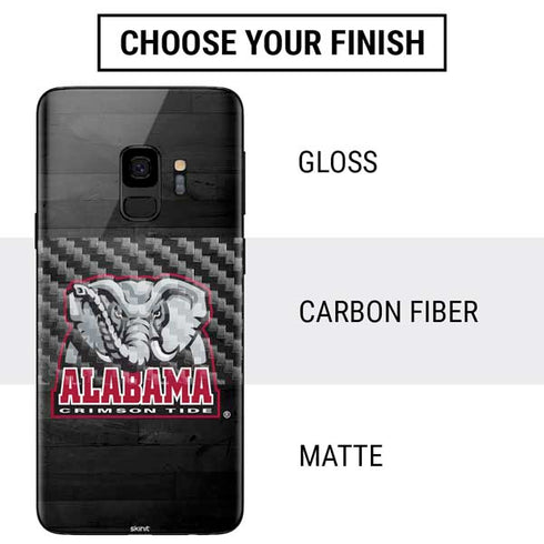 University of Alabama Basketball Wood Galaxy S9 Skin