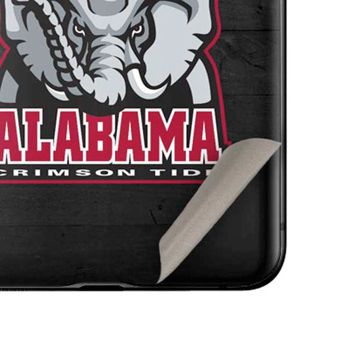 University of Alabama Basketball Wood Galaxy Z Flip Skin