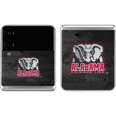 University of Alabama Basketball Wood Galaxy Z Flip4 5G Skin