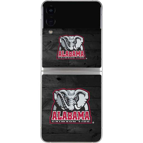 University of Alabama Basketball Wood Galaxy Z Flip4 5G Skin