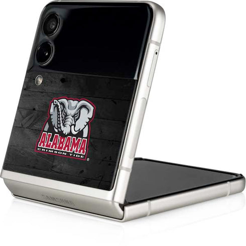 University of Alabama Basketball Wood Galaxy Z Flip4 5G Skin
