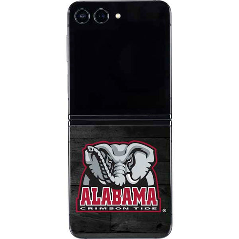 University of Alabama Basketball Wood Galaxy Z Flip5 5G Skin