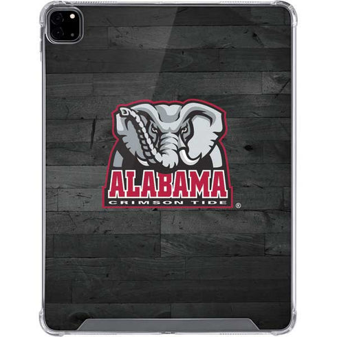 University of Alabama Basketball Wood iPad Pro 12.9in (2020) Clear Case