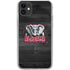 University of Alabama Basketball Wood iPhone 11 Clear Case