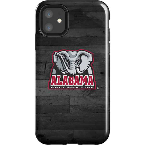 University of Alabama Basketball Wood iPhone 11 Impact Case