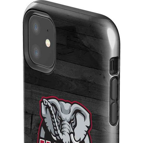 University of Alabama Basketball Wood iPhone 11 Impact Case