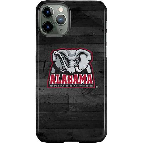 University of Alabama Basketball Wood iPhone 11 Pro Lite Case