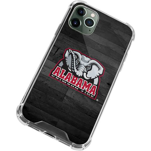 University of Alabama Basketball Wood iPhone 11 Pro Max Clear Case