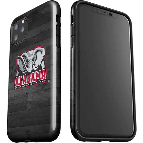 University of Alabama Basketball Wood iPhone 11 Pro Max Impact Case