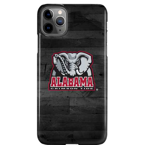 University of Alabama Basketball Wood iPhone 11 Pro Max Lite Case
