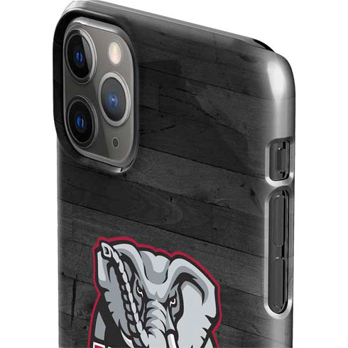 University of Alabama Basketball Wood iPhone 11 Pro Max Lite Case