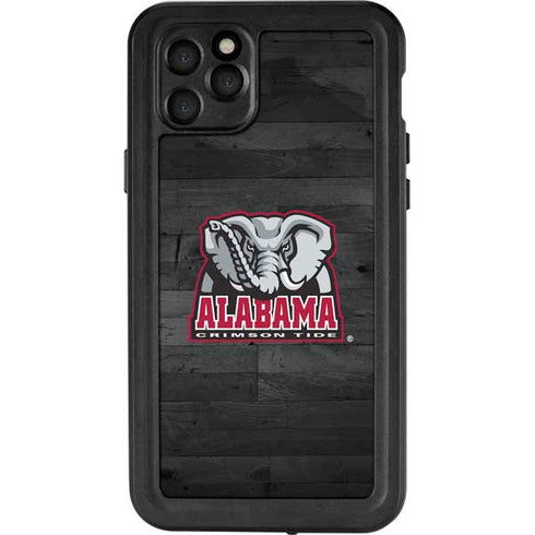 University of Alabama Basketball Wood iPhone 11 Pro Max Waterproof Case